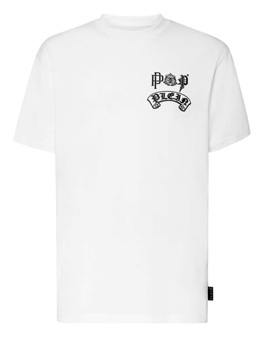T-Shirt Round Neck Gothic Plein