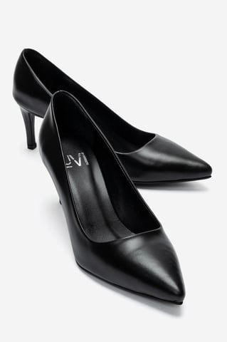 Clyde Leather Stiletto Pointed Toe Pump