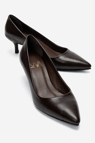 Jalen Leather Stiletto Pump