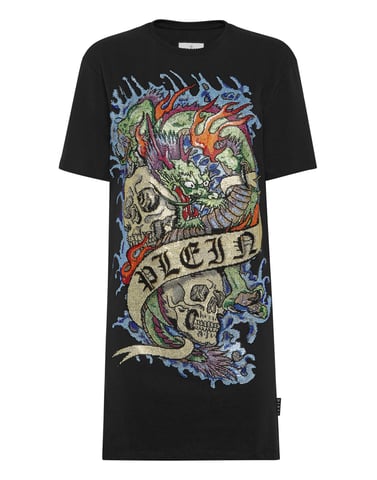T-Shirt Dress Short Tattoo