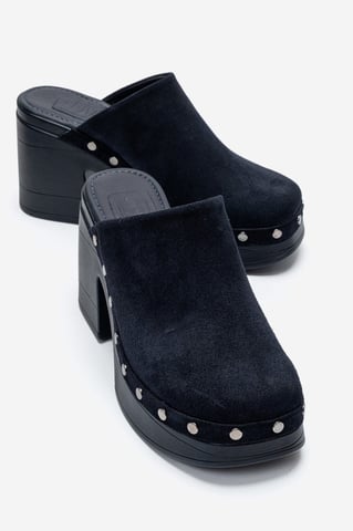 Bellune Leather Block Heel Platform Sandal