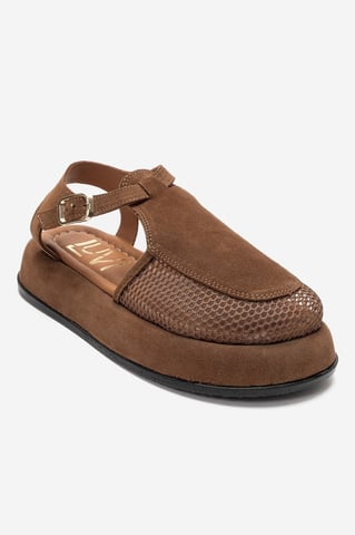 Lurelia Leather Platform Sandal