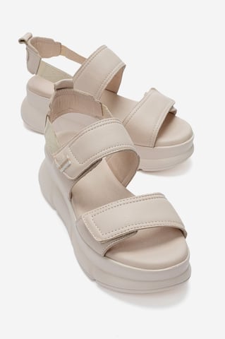 Heleste Leather Platform Sandal