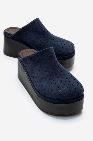 Lune Läder Platå Sandal