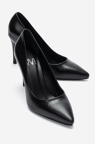 Moriel Leather Stiletto Pump