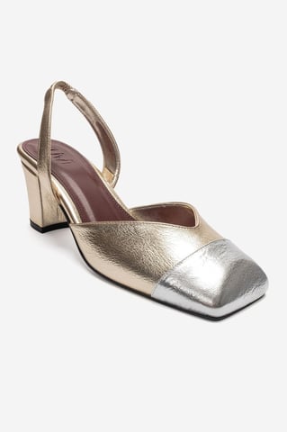 Maruelle Klacksandal med Blockklack och Slingback