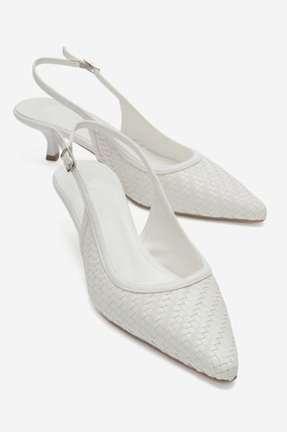 Fendrix Kitten Heel Slingback Pump