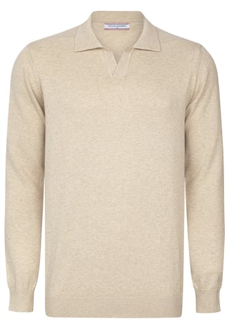 Pullover Polo Collar Pullover
