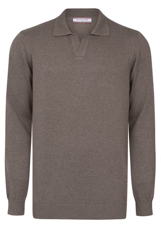 Pullover Polo Collar Pullover