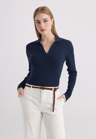 Pullover Pullover With Polo Collar