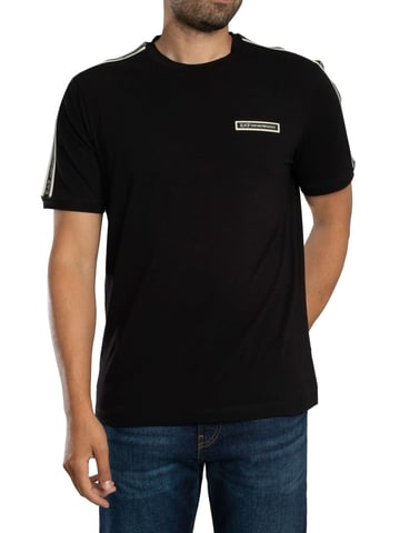 EA7 Box Logo T-Shirt, Black