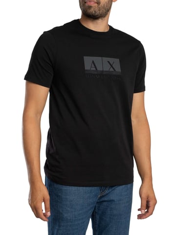 Armani Exchange Slim Graphic T-Shirt, Black