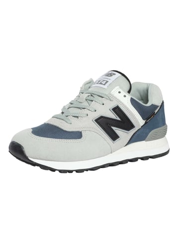 New Balance 574 Suede Trainers, Grey