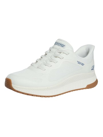 Skechers Slip-ins BOBS Sport Squad Chaos 4 Trainers, White