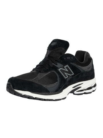 New Balance 2002R Suede Trainers, Black