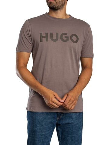 HUGO Dulivio Graphic T-Shirt, Grey