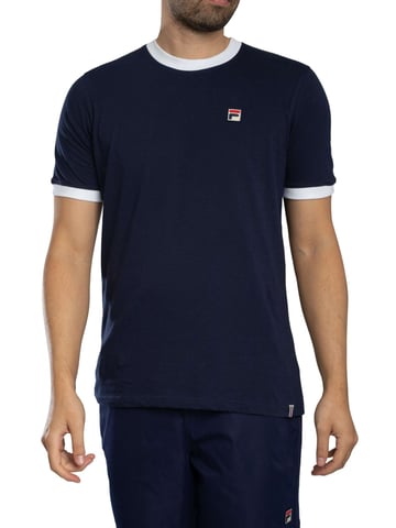 Fila Marconi Essential Ringer T-Shirt, Blue
