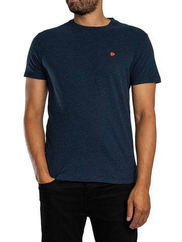 Superdry Essential SDC0 Logo EMB T-Shirt, Blue