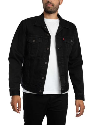 Levi's Denim Trucker Jacket, Black