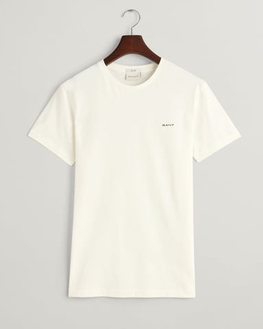 GANT Mens Short Sleeve Contrast Logo T-Shirt