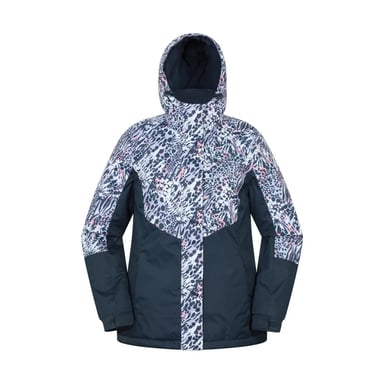 Mountain Warehouse Womens/Ladies Dawn II Animal Print Ski Jacket (Lilac)