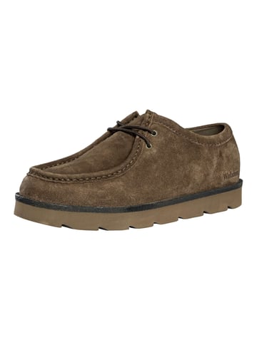 Clarks Originals Meare Walla Suede Shoes, Green