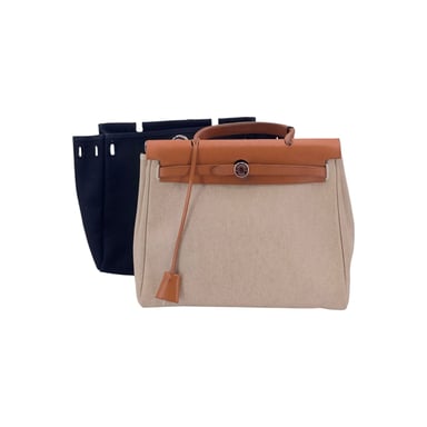 Hermes Cloth Handbag Herbag