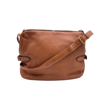 Gucci Vintage Leather Shoulder Bag GG Interlocking