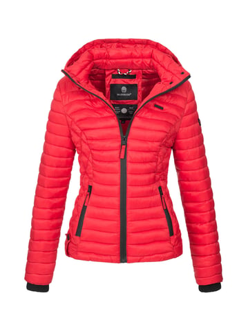 Marikoo women’s quilted jacket Samtpfote with detachable hood & ribbed cuffs