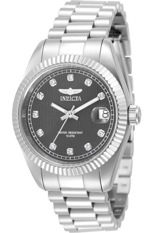 Invicta Specialty 51039 Women's Watch - Quartz Movement - Stainless Steel with Grey Dial - 36 mm