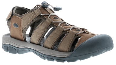 Mens Pu Upper Active Sandal med stängd tå