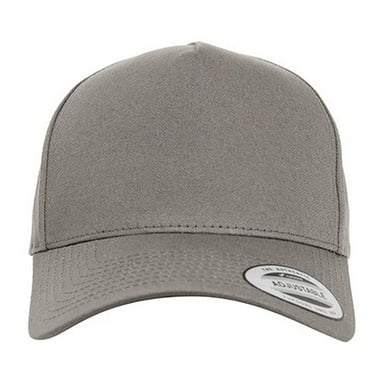 Flexfit Klassieke 5 Paneel Snapback Cap (Grijs)