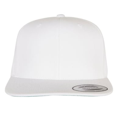 Flexfit Klassieke Snapback Cap (Wit)
