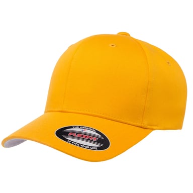 Flexfit Wooly Combed Baseball Cap (Gold)