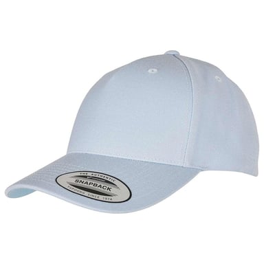 Flexfit YP Classics Gebogen 5 Paneel Snapback Cap (Ballade Blauw)