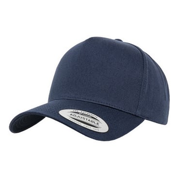 Flexfit Klassieke 5 Paneel Snapback Cap (Marine)