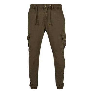 Urban Classics Effen Cargo Broek voor heren (Olijf)