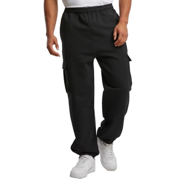Urban Classics Heren 90s Cargo Joggingbroek (Zwart)