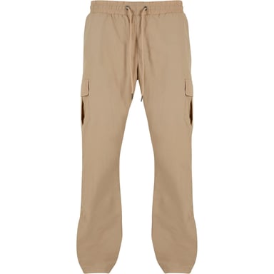 Urban Classics Heren Nylon Rechte Pijp Cargo Broek (Beton)