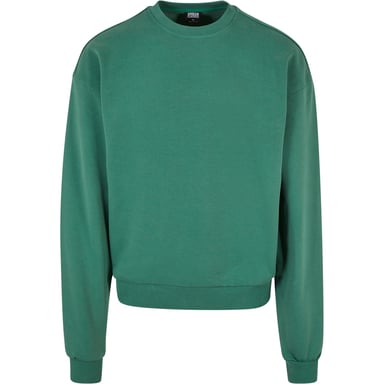 Urban Classics Heren Ultra Zware Crew Hals Sweatshirt (Blad)