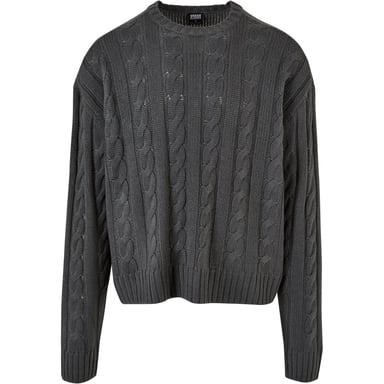 Urban Classics Heren Boxy Sweatshirt (Donkere Schaduw)