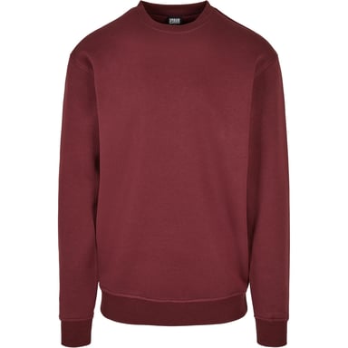 Urban Classics Heren Sweatshirt met ronde hals (Kersen)
