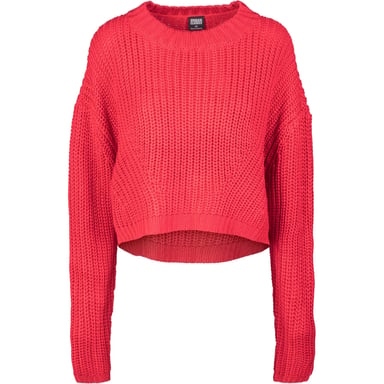Urban Classics Womens/Ladies Oversized Wide Sleeves Sweatshirt (Fire Red)