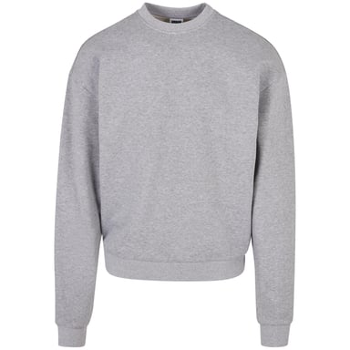 Urban Classics Mens Ultra Heavy Crew Neck Sweatshirt (Grey)