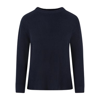 Urban Classics Womens/Ladies Ribbed Knitted Sweater Top (Navy)