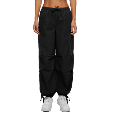 Urban Classics Dames/Dames Katoenen Parachute Cargo Broek (Zwart)