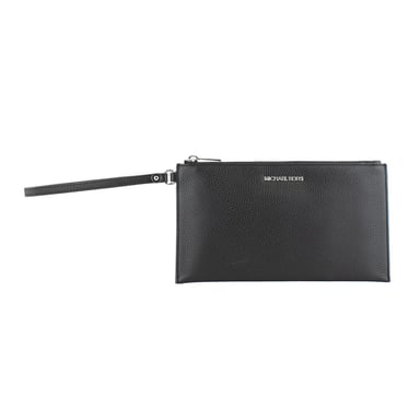 Michael Kors svart läder clutchväska