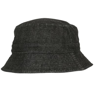 Flexfit Denim emmerhoed (Zwart/Grijs)