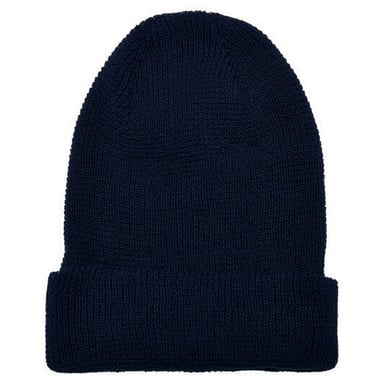 Flexfit Knitted Recycled Beanie (Navy)
