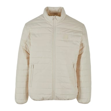Urban Classics Mens Bubble Lightweight Padded Jacket (White Sand)